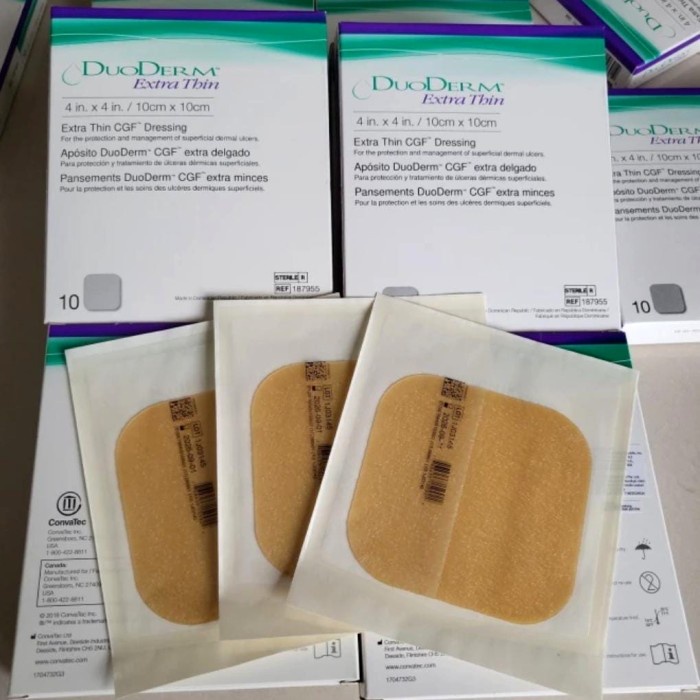 Convatec DuoDerm ExtraThin extra thin