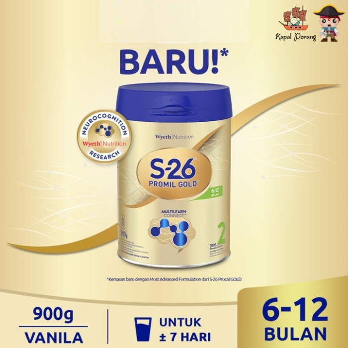 S26 Promil Gold Tahap 2 [900gr]