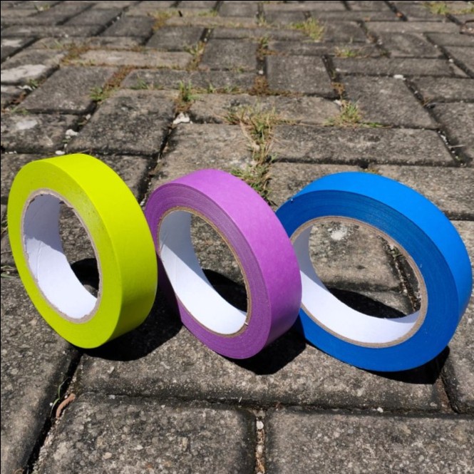 

masking tape lem kertas washi tape kualitas diatas 3m panjang 55 meter