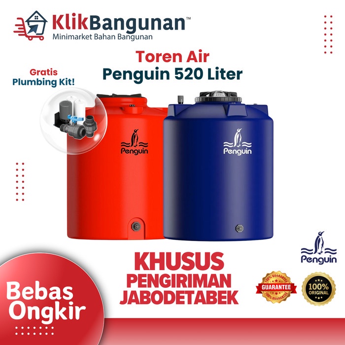 Toren air PENGUIN General Tank 520 Liter / tangki air