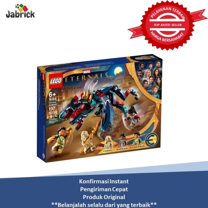Product Laris Lego 76154 Marvel Super Heroes Deviant Ambush