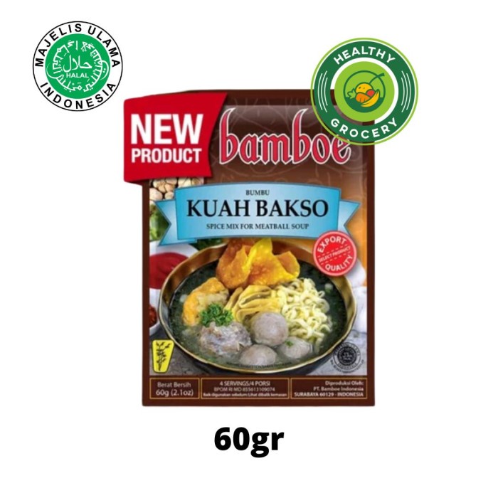 

TERJAMIN Bamboe Bumbu Kuah Bakso 60gr