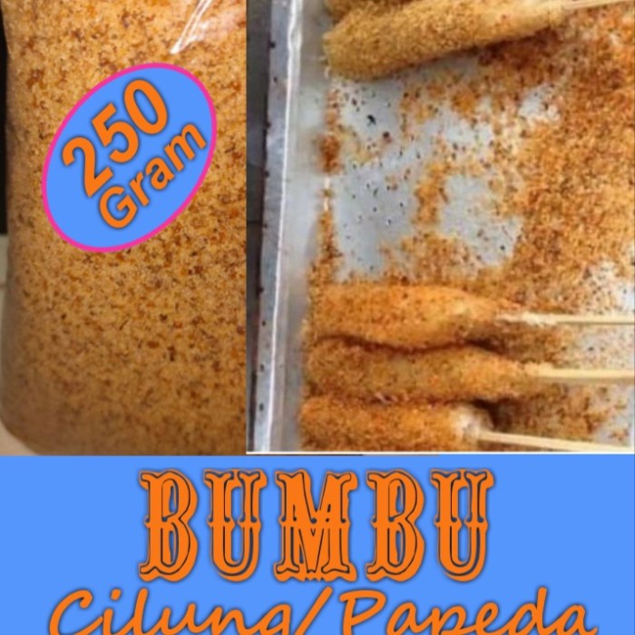 

BERMUTU BUMBU PANIR BUMBU CILUNG/PAPEDA 250GR