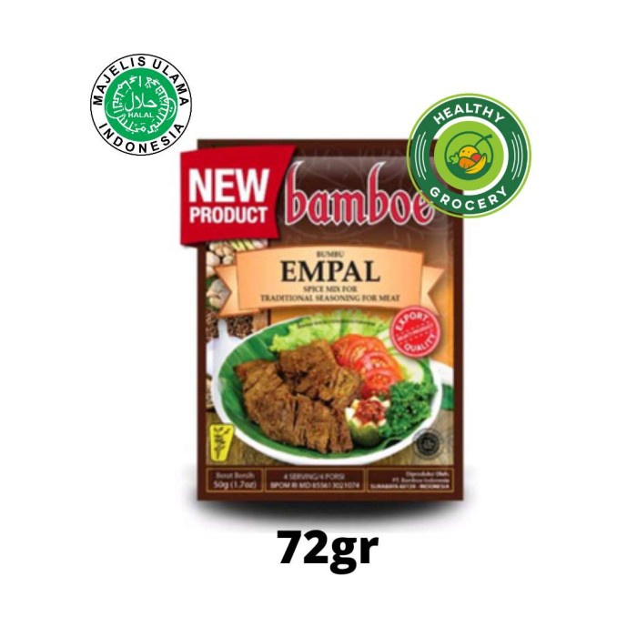 

TERLENGKAP Bamboe Bumbu Empal 72gr