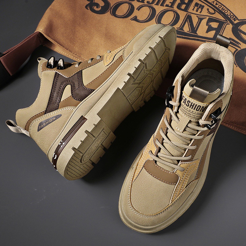 CUCI GUDANG Keeping Sepatu Pria Outdoor Sepatu Sneakers Jungle Vintage Boots Sepatu Cowok Hiking