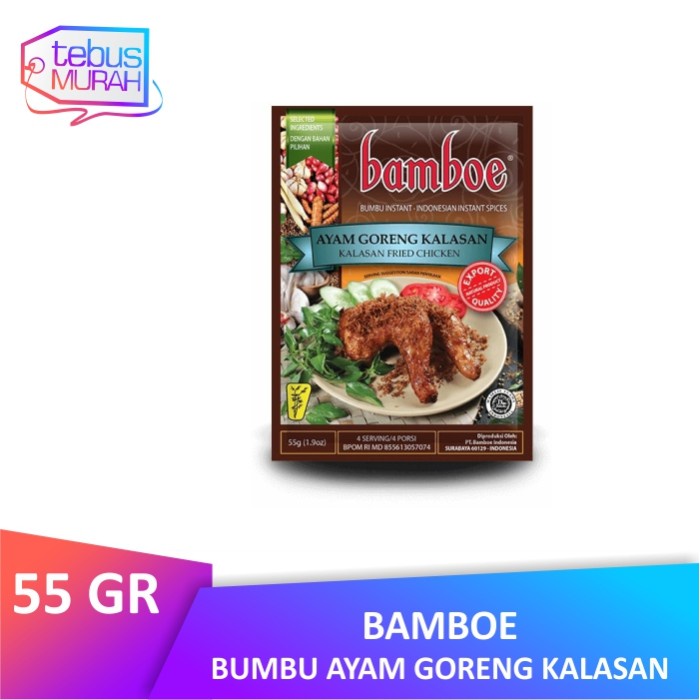 

BIG SALE Bamboe Bumbu Ayam Goreng Kalasan