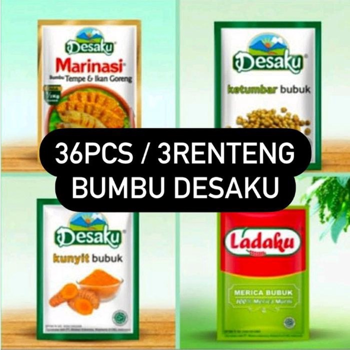 

TERBARU 36PCS/3RTG MARINASI BUMBU DESAKU