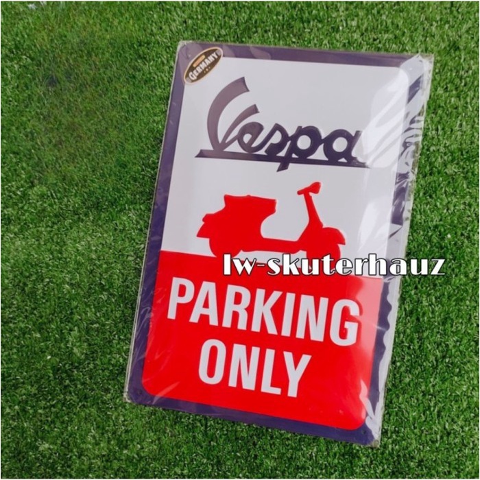 STOK AMAN ENAMEL "PARKING ONLY" BY SIP GERMANY KODE 130