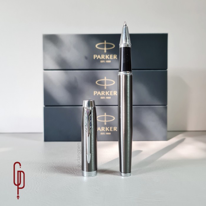 

Pulpen Parker IM New Dark Expresso Chrome Trim ( Klip Putih ) RB