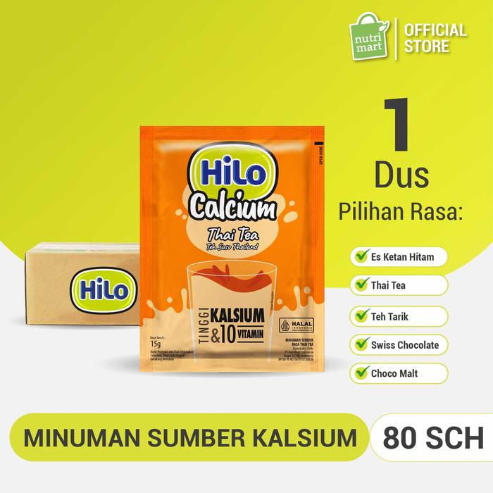 

HILO RENCENG 80 SACHET - MINUMAN TINGGI KALSIUM BERVITAMIN PROMO
