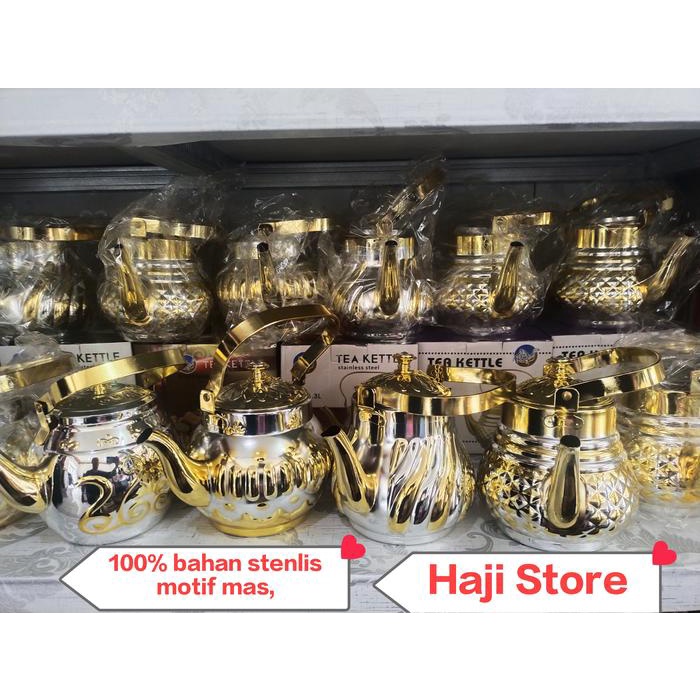 

TEKO OLEH OLEH HAJI DAN UMROH ASLI 100 % ORGINAL STENLIS TEA TERBARU
