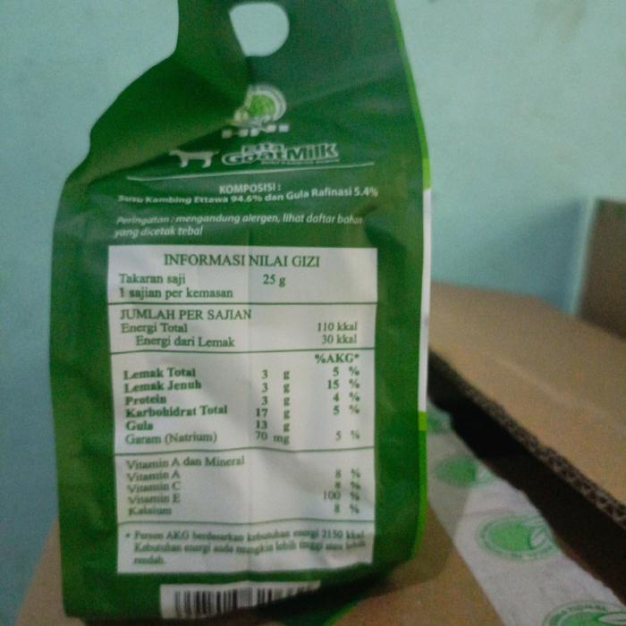 

terbaru !!! etta goat milk ( susu kambing etawa ) dairy manis bubuk ready