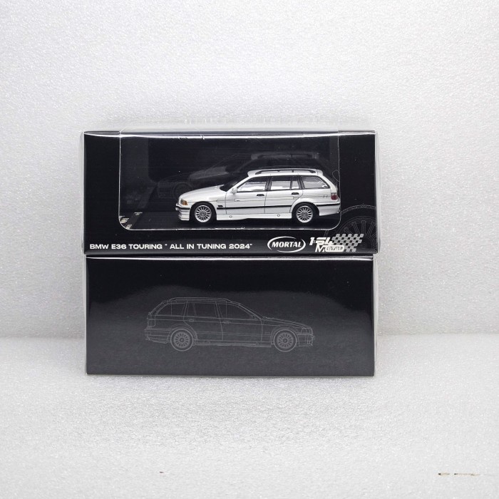 SALE  MORTAL 1/64 BMW E36 ALPHINA BB WHITE READYY