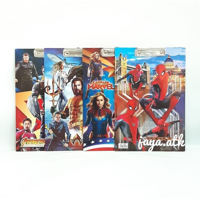 

JTTOP" PAPAN JALAN UJIAN CLIPBOARD FOLIO F4 ANAK KARAKTER LUCU PAPAN DADA