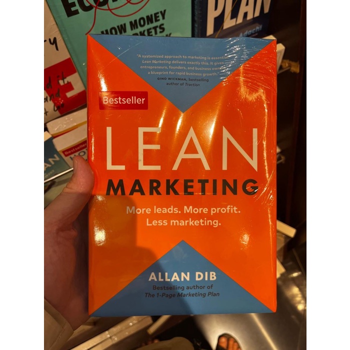 

SALE !!! LEAN MARKETING : MORE LEADS MORE PROFIT LESS MARKETING ALLAN DIB READYY
