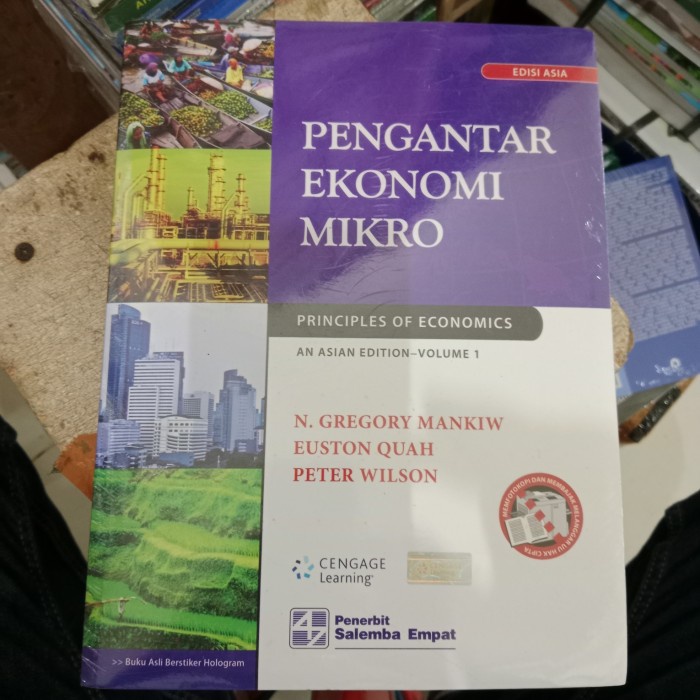

SALE !!! ORI PENGANTAR EKONOMI MIKRO EDISI ASIA GREGORY MANKIW VOLUME 1 READYY