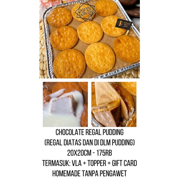 

Chocolate Regal Pudding - Ready Setiap Hari