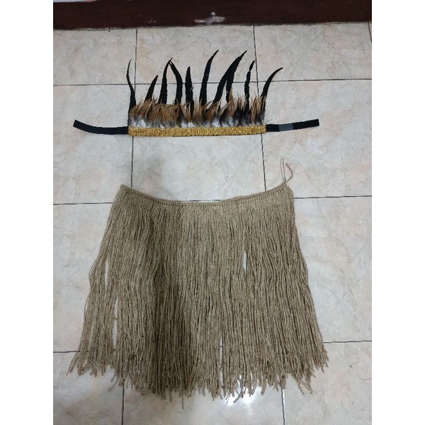 TERBATAS BAJU PAPUA RUMBAI GONI/PAKAIAN ADAT PAPUA