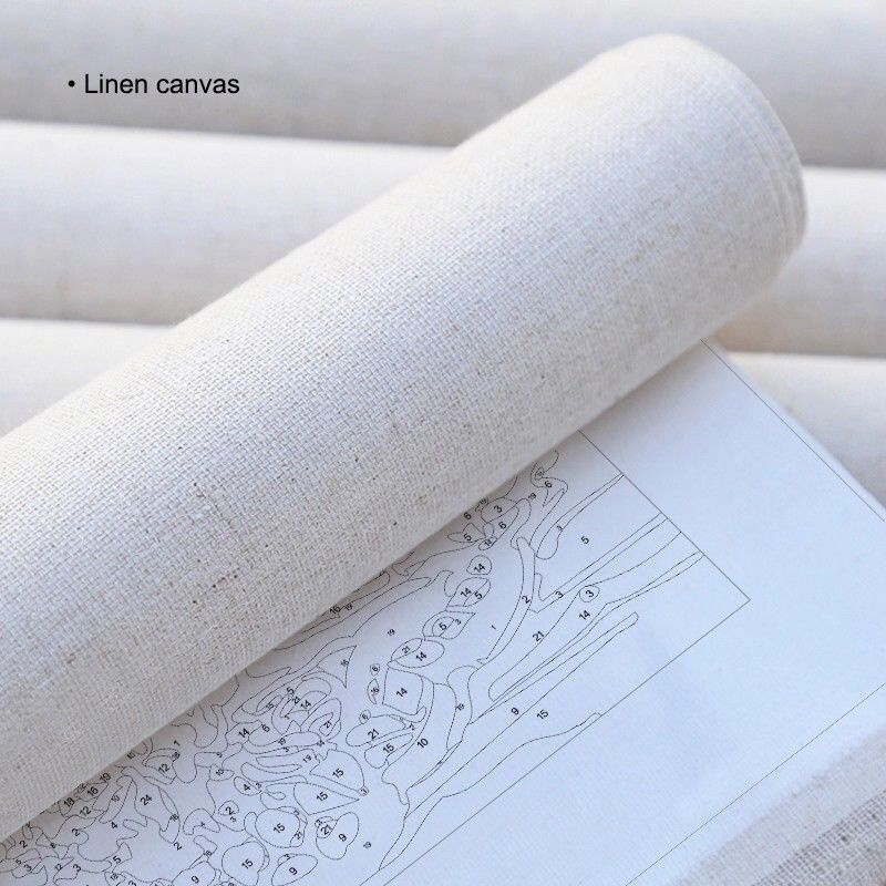 

Berkualitas Diy Paint By Numbers Lukisan Kanvas Cat Minyak