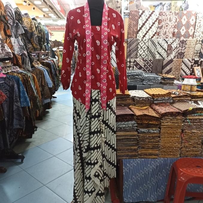 PROMO SPECIAL Kebaya Jumputan Kutu Baru Kartini Baju Adat Jawa