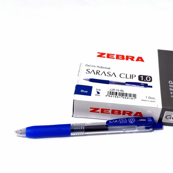 

HJK Gel Pen Sarasa Clip 1.0