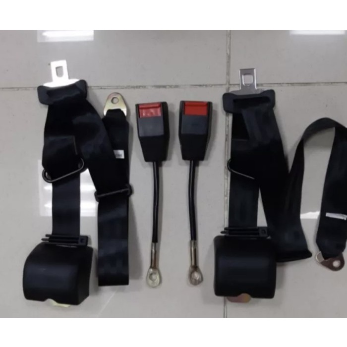 Safety belt otomatis sabuk pengaman mobil seat belt 3 titik universal