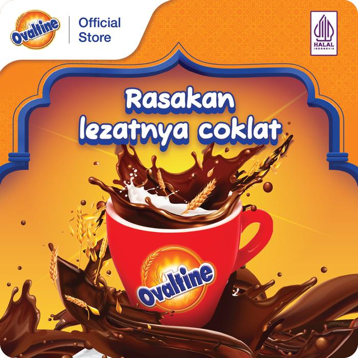 

terbaru !!! ovaltine 3in1 susu bubuk coklat stik 33gx18s x 2 bag ready
