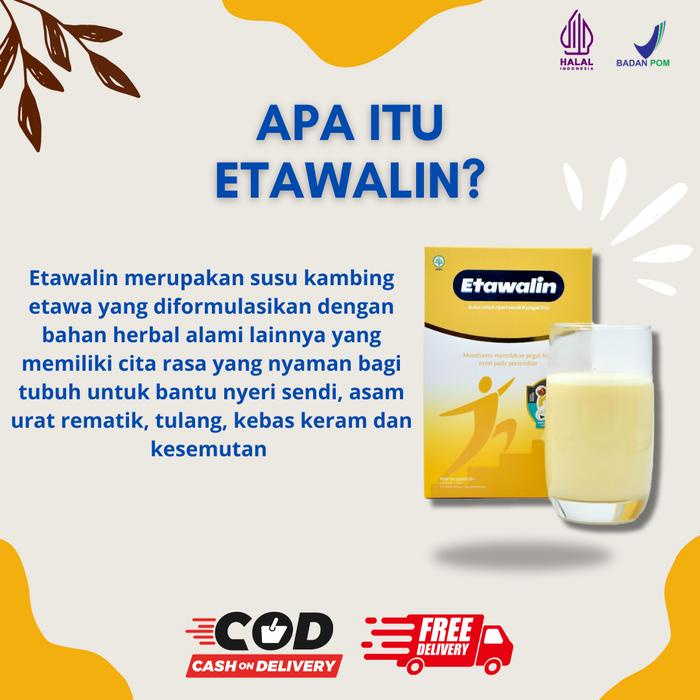

terbaru !!! 2 box etawalin official original asli membantu masalah tulang dan nyeri sendi formulasi