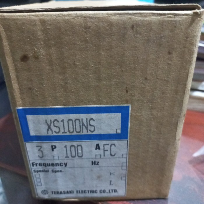 MCCB Terasaki XS100NS 3PHASE 100A 50kA japanTERASAKI ELECTRIC