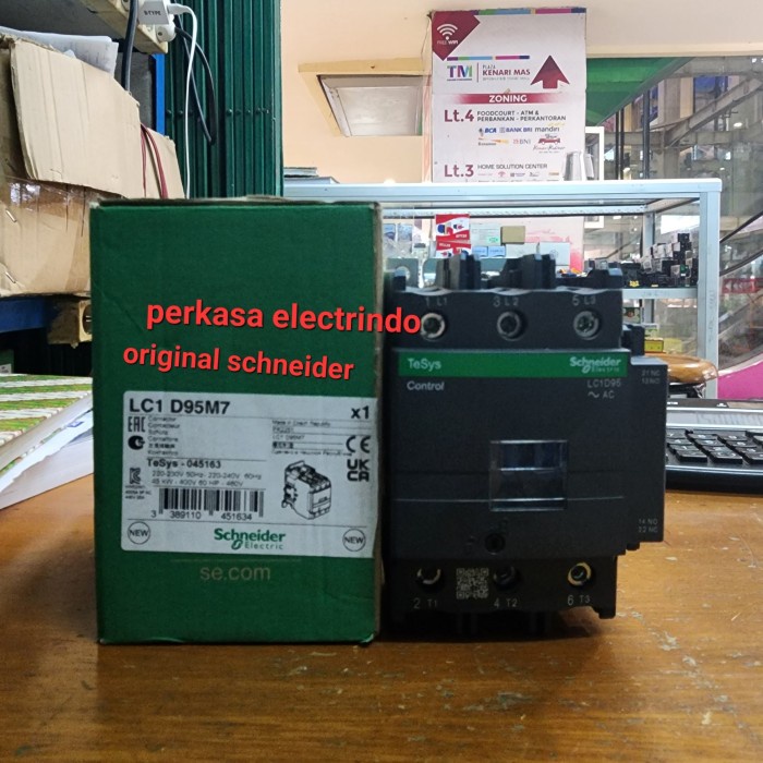 Sneider Contactor LC1D95M7 kontaktor 220v lc1d95 m7