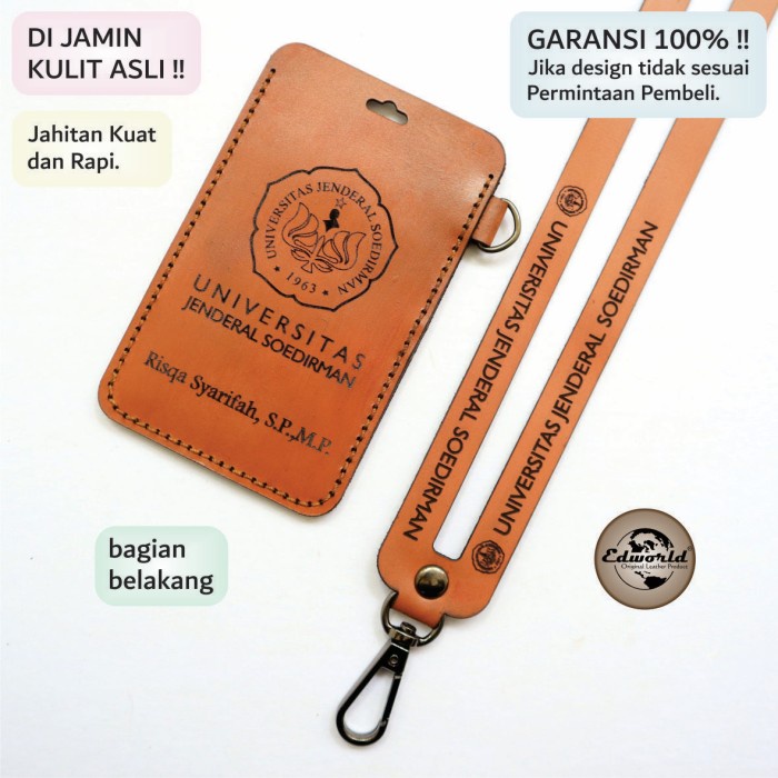 

NAMETAG KULIT ASLI CUSTOM