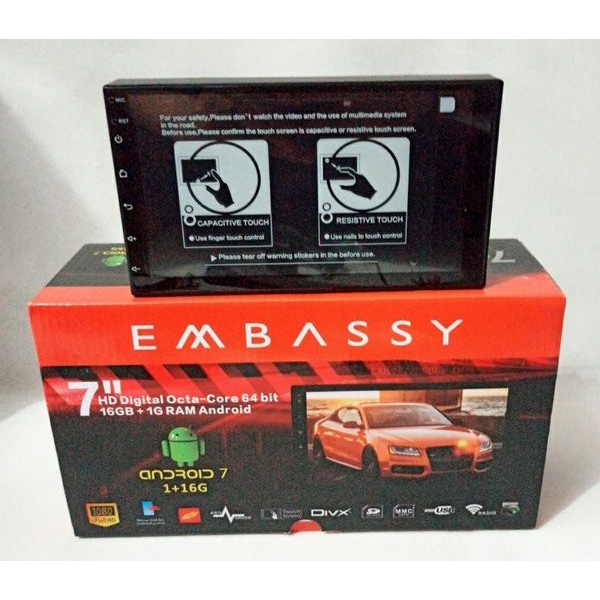 Car ANDROID Head Unit Embassy 7 Inch - New Android 7 Inch E Order Now
