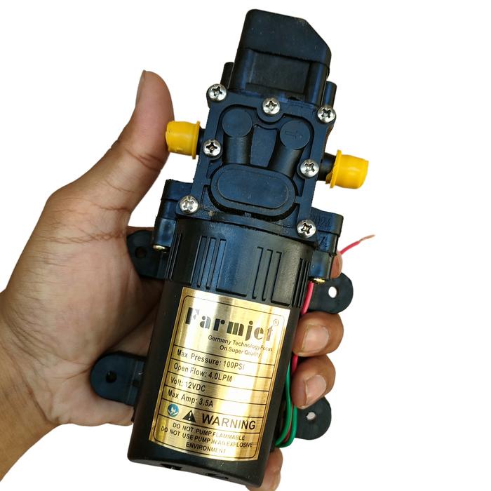 FARMJET POMPA SPRAYER DC 12V DINAMO SEMPROT ELEKTRIK ONDERDIL SEMPROT ELEKTRIK PERTANIAN