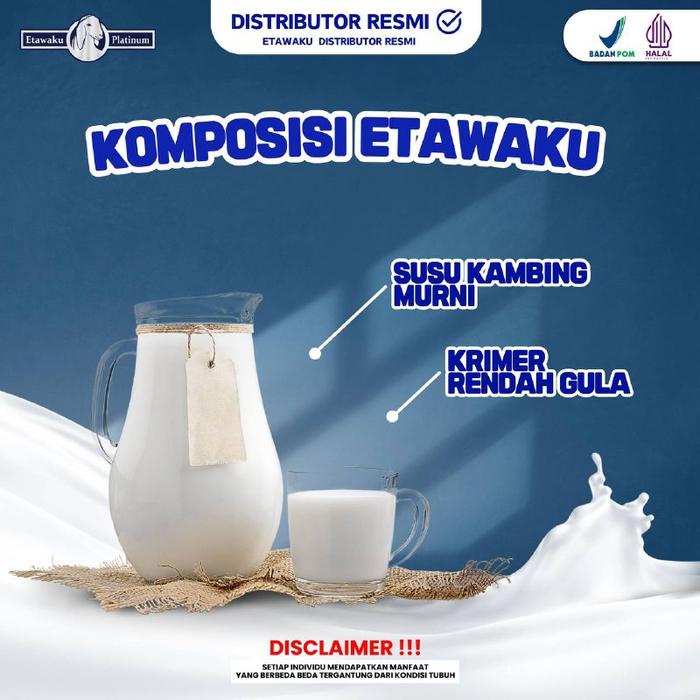 

Susu Etawaku Original 2 Box 200 gram BPOM HALAL DISTRIBUTOR RESMI [ ]