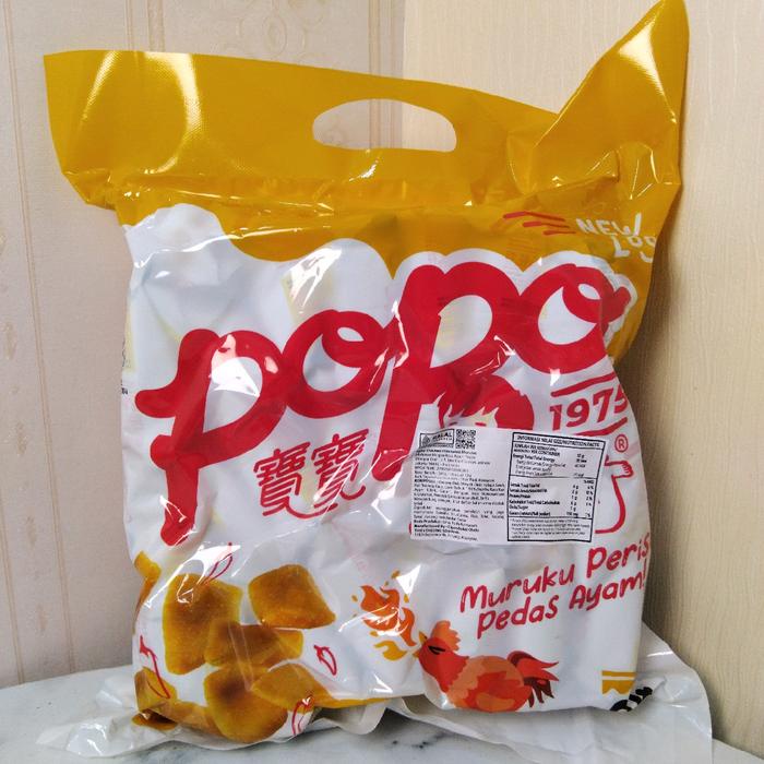

Popo muruku makanan ringan rasa kari ikan pedas manis,ayam pedas & rumput laut (24bks/bag@12g)