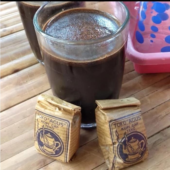 

Kopi Cap Teko Khas Bogor Sachet Kertas 1pak isi 30 sachet Coffee Robusta