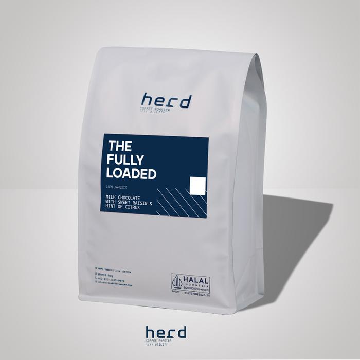 

herd Biji Kopi 100% Arabika Pangalengan The Fully Loaded 1 KG Es Kopi Susu Espresso Blend