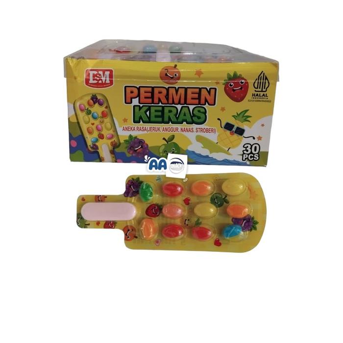 

DSM PERMEN KERAS BENTUK ICE CREAM BOX ISI 30