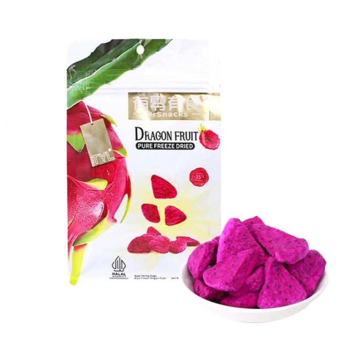

TYL URSNACKS Freeze Dried Fruit / Durian / Strawberry / Apple / Dragon Fruit / Mango Snack Vakum