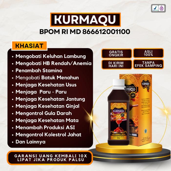 

KURMAQU Madu dan Sari Kurma Asli Obat Herbal