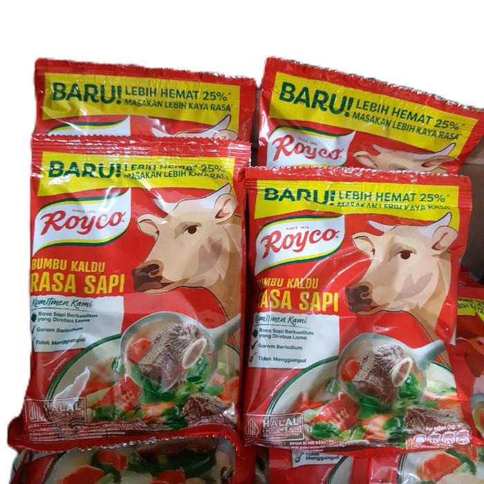 

ROYCO KALDU AYAM &SAPI 4 PCS 220GR HEMAT Soup Jamur Masakan Msg