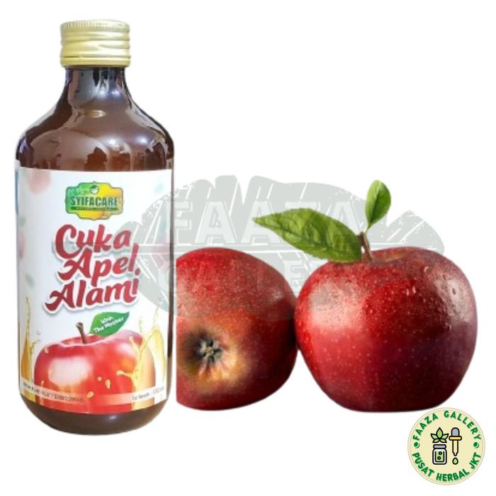 

Syifacare Cuka Apel Alami Batu Malang 330 ml Apple Cider Vinegar Halal Bermanfaat dan Untuk