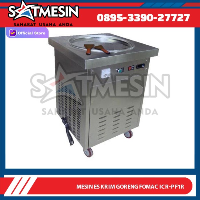 Sale Mesin Es Krim Roll / Fry Ice Cream Icr-Pf1R Fomac