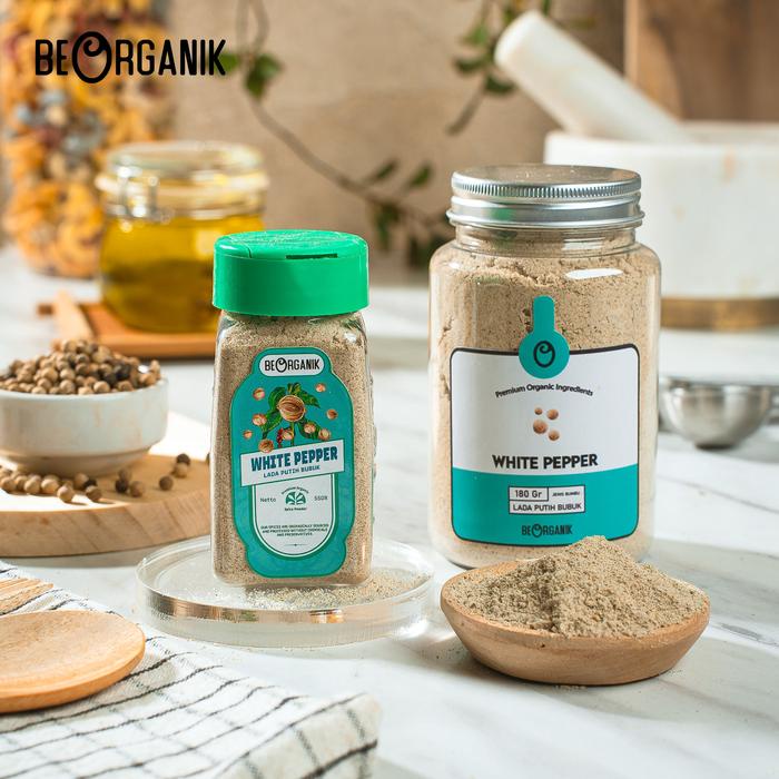 

Sale! Beorganik White Pepper / Lada Putih Bubuk / Merica