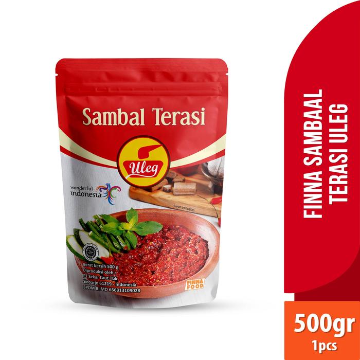 

Sale! Finna Sambal Uleg Terasi (Pouch/500Gr)