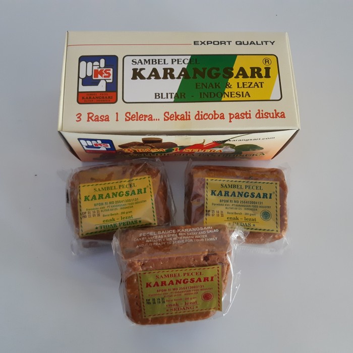 

Sale! Sambel Pecel Karangsari 200Gr- Cipta Rasa Blitar