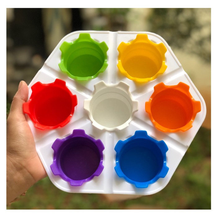 

Diskon Paint Pot Palette / Paint Tray Ready