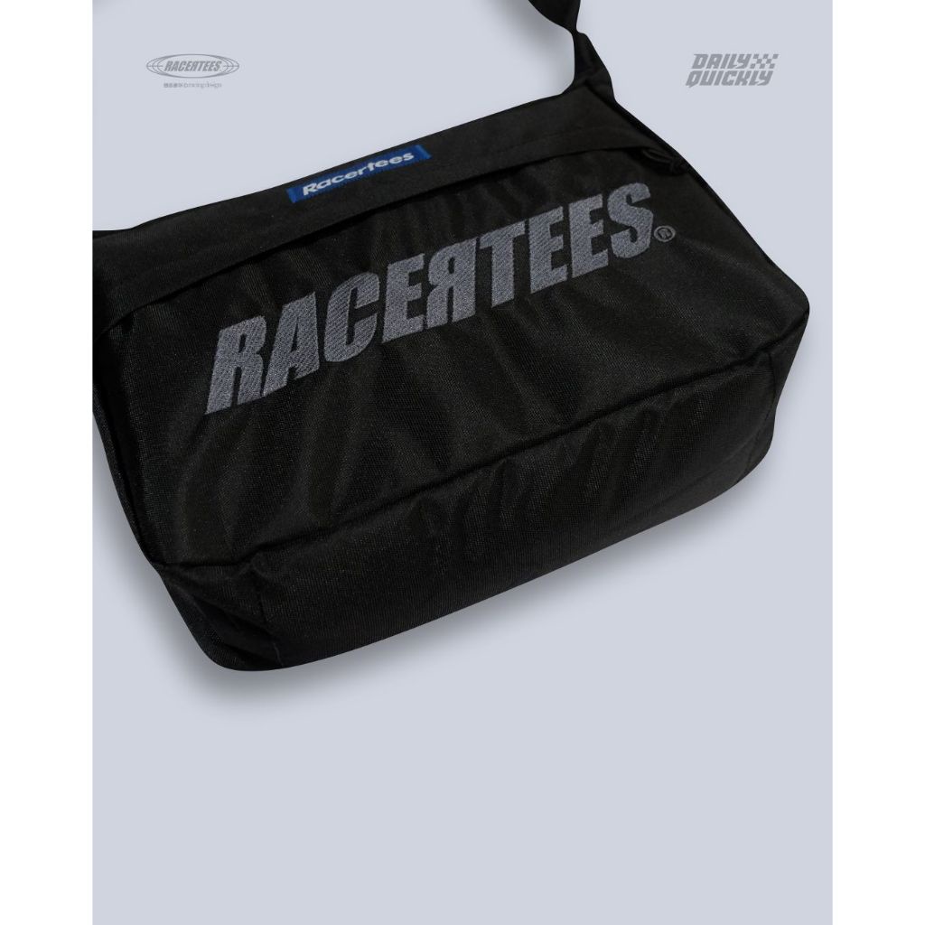 TERBARU RACERTEES Tas Hitam Slingbag ShoulderBag