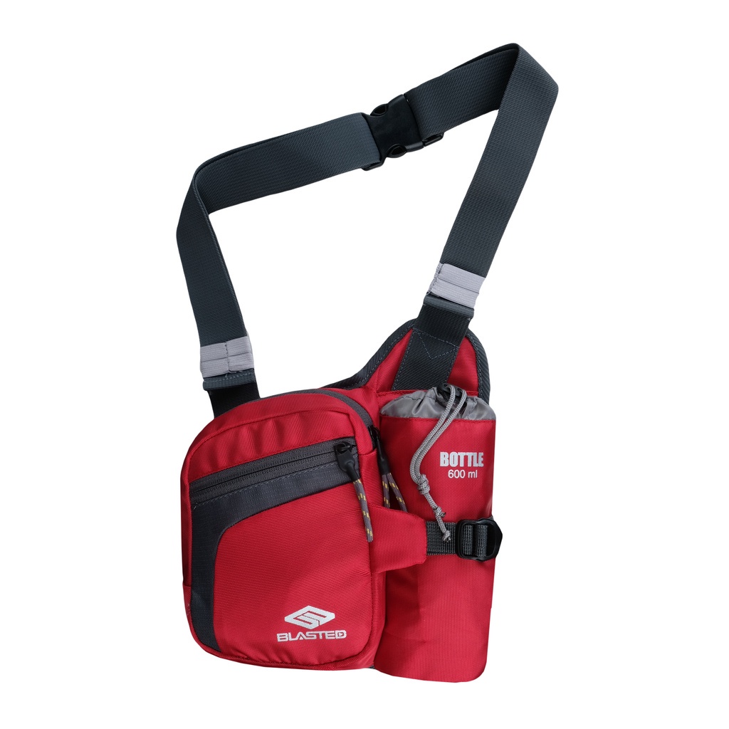 BEST DEALS Blasted Fountain 100391 Tas Botol Air Selempang Olahraga - Sporty Waistbag with Tumbler