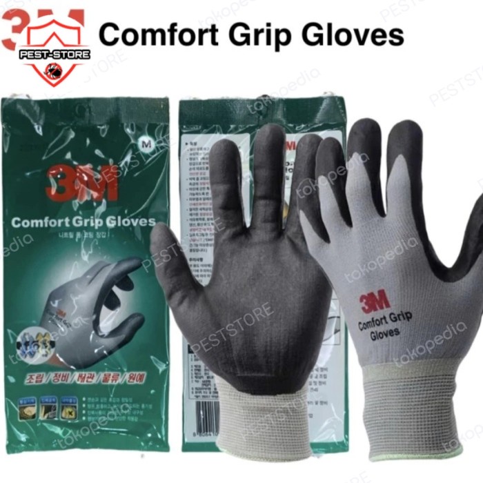 SARUNG TANGAN 3M COMFORT GRIP GLOVES - SARUNG TANGAN LISTRIK ORIGINAL
